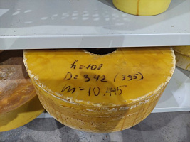 Заготовка из капролона D=342 h=108