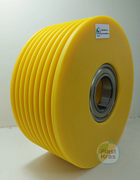 Отводной блок KlEEMANN Φ240X8/Φ55 ROPE Φ6-6,5 с подшипниками 6211